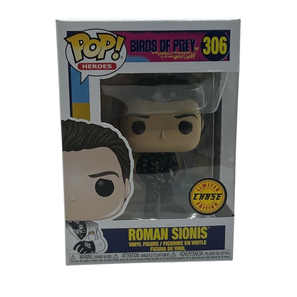 Funko Pop Heroes! Birds‎ of Prey Roman Sionis #306 Chase Exclusive